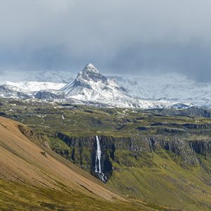 Mountain range, Iceland